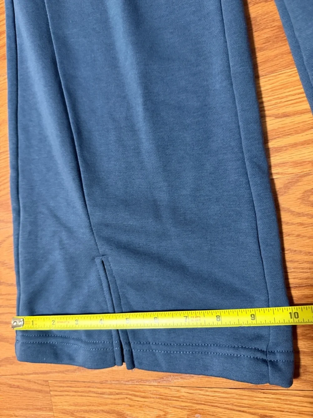Converse Navy Wide Leg Sweatpants Large Light Blue Star Patch